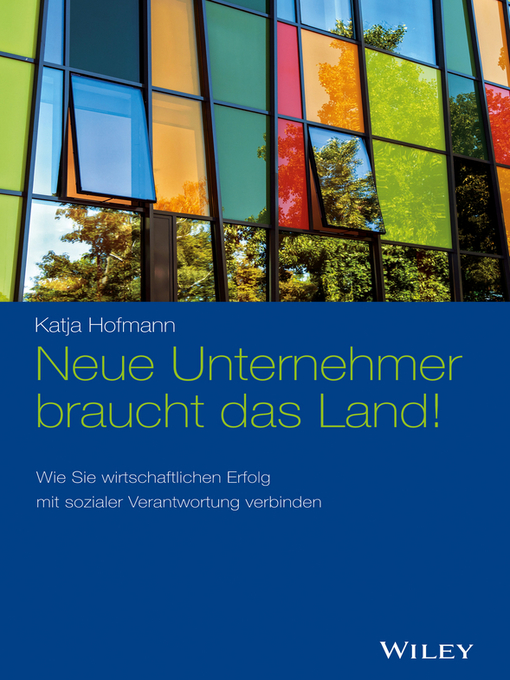 Cover image for Neue Unternehmer braucht das Land!